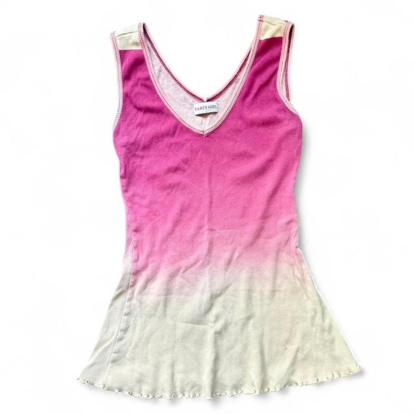 Y2K Ombre Flare Tank – Party Girl Brand - Picture 1 of 5